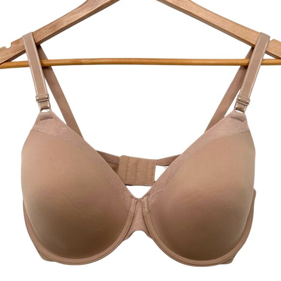 WARNERS Blissful Benefits Smooth Look Underwire Lightly Lined T-Shirt Bra Sz 38D - Picture 1 of 6